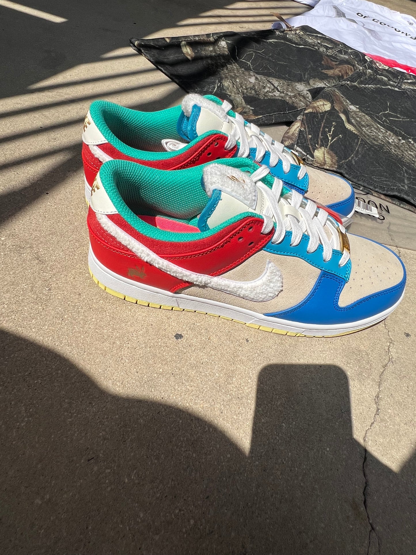 Stussy outfit with Beijing rabbit dunks