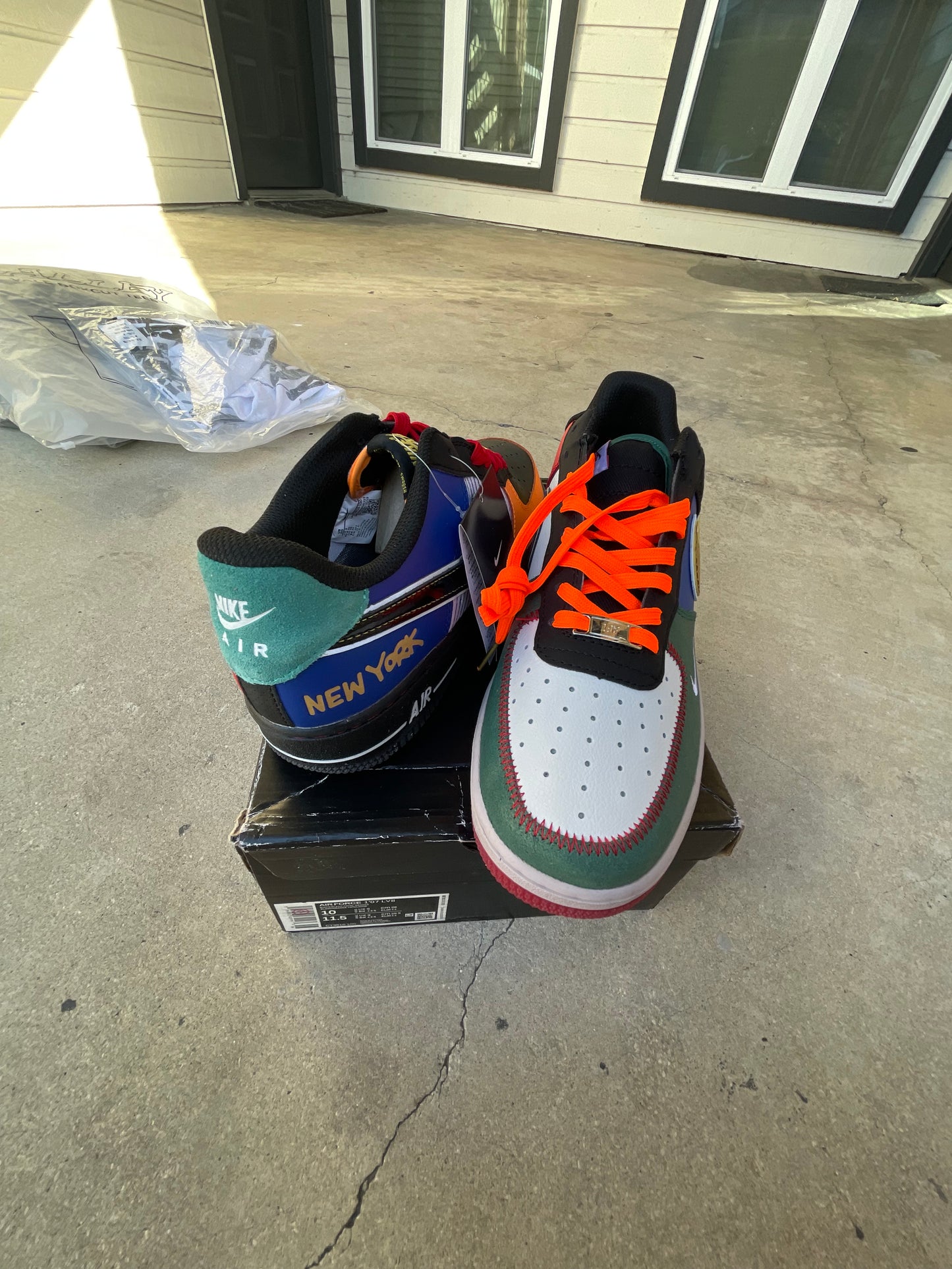 What the New York Air Force 1 low