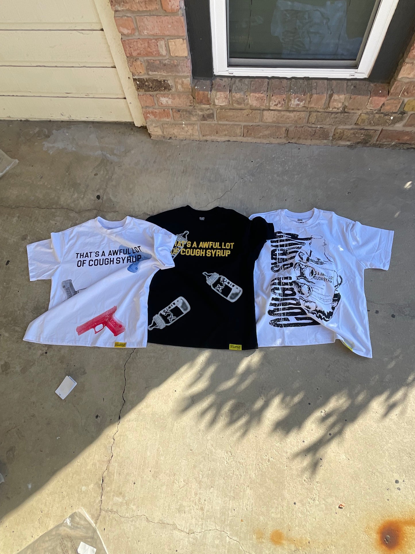 Whole lot of cough syrup shirt bundle