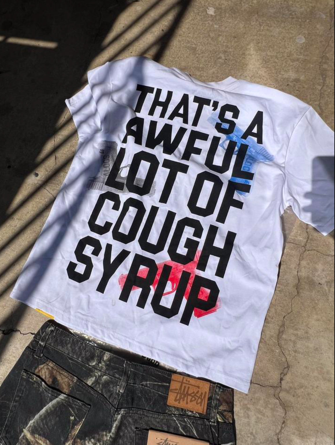 Stussy outfit with Beijing rabbit dunks