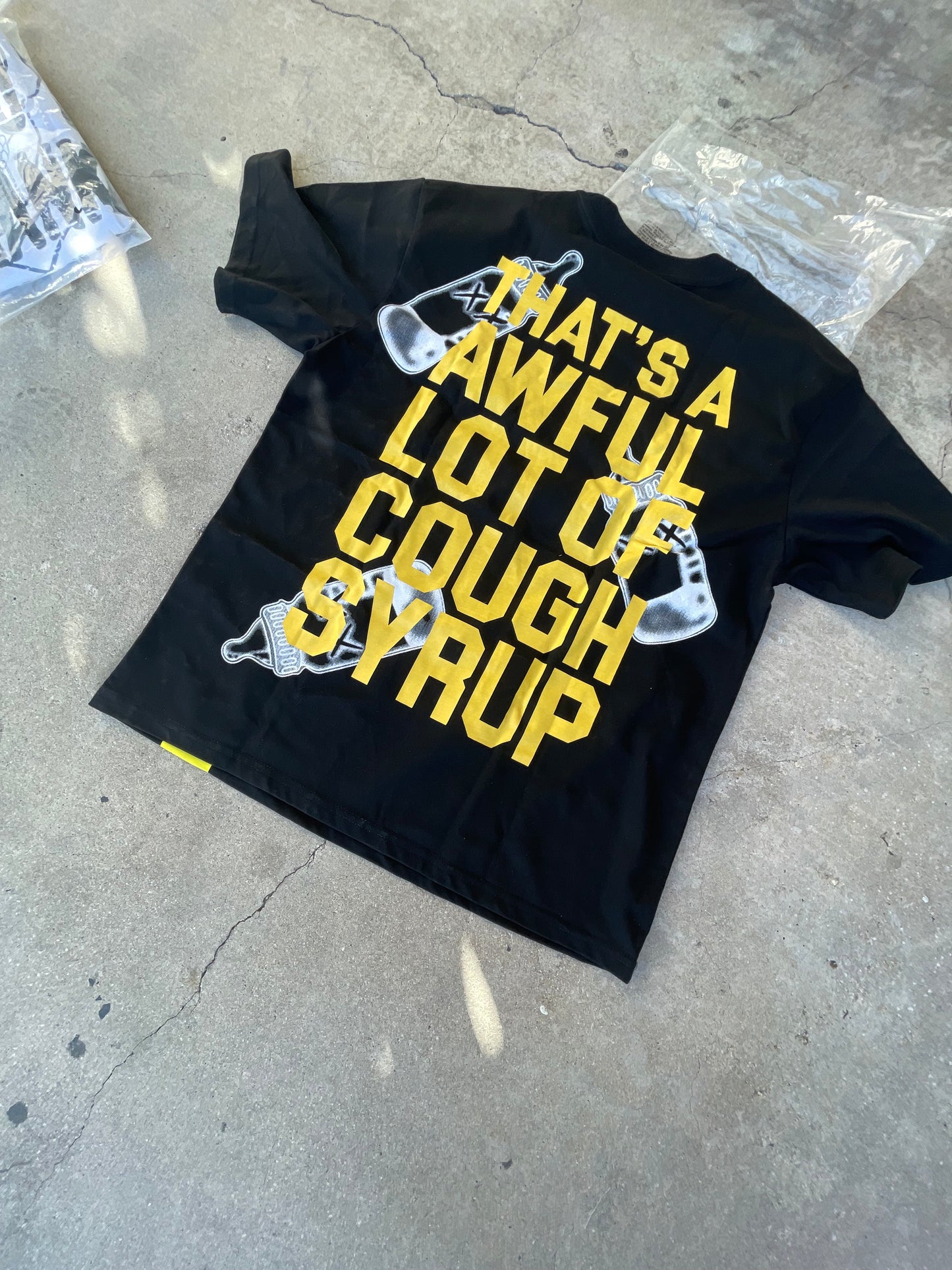 Whole lot of cough syrup shirt bundle