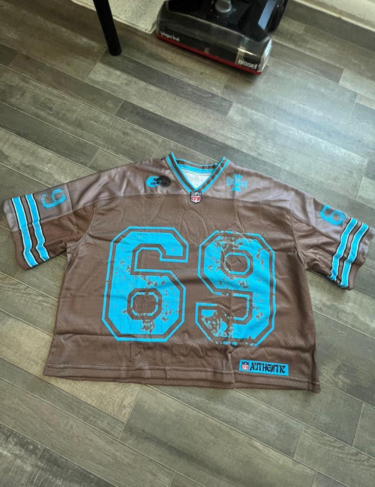 Sex department football jersey